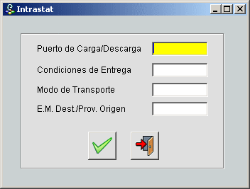 Recepción de Materiales