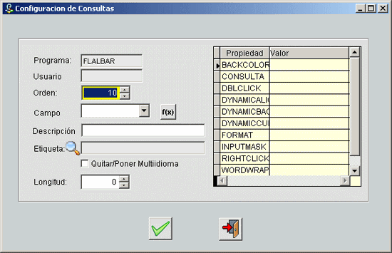 Configuracin de consultas
