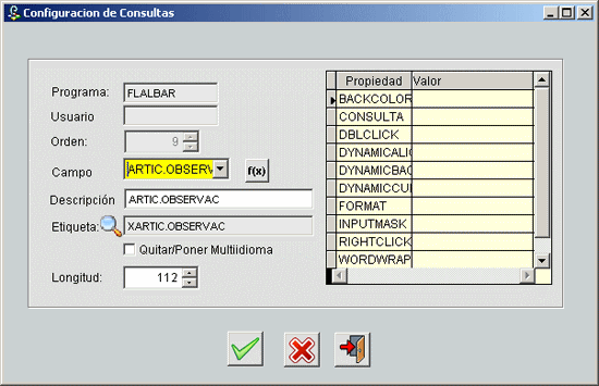 Configuracin de Consultas